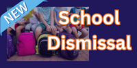  Students with backpacks